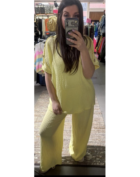 ensemble jaune