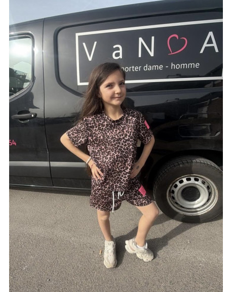 ensemble noir leo fille