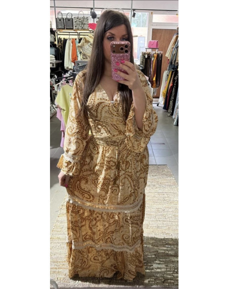 ensemble bohème ocre